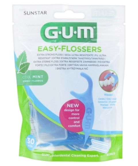 Gum Easy - Flossers, 30 uds