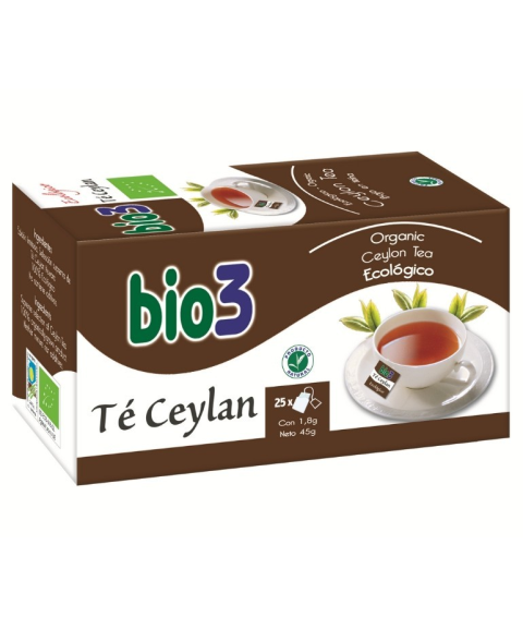 Bio3 Té Ceylan ecológico 25...