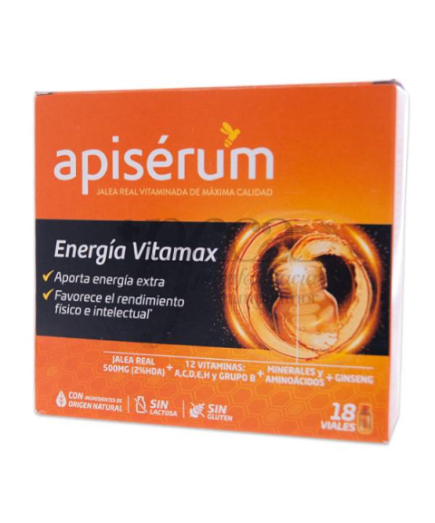 Apisérum Energía Vitamax 18...