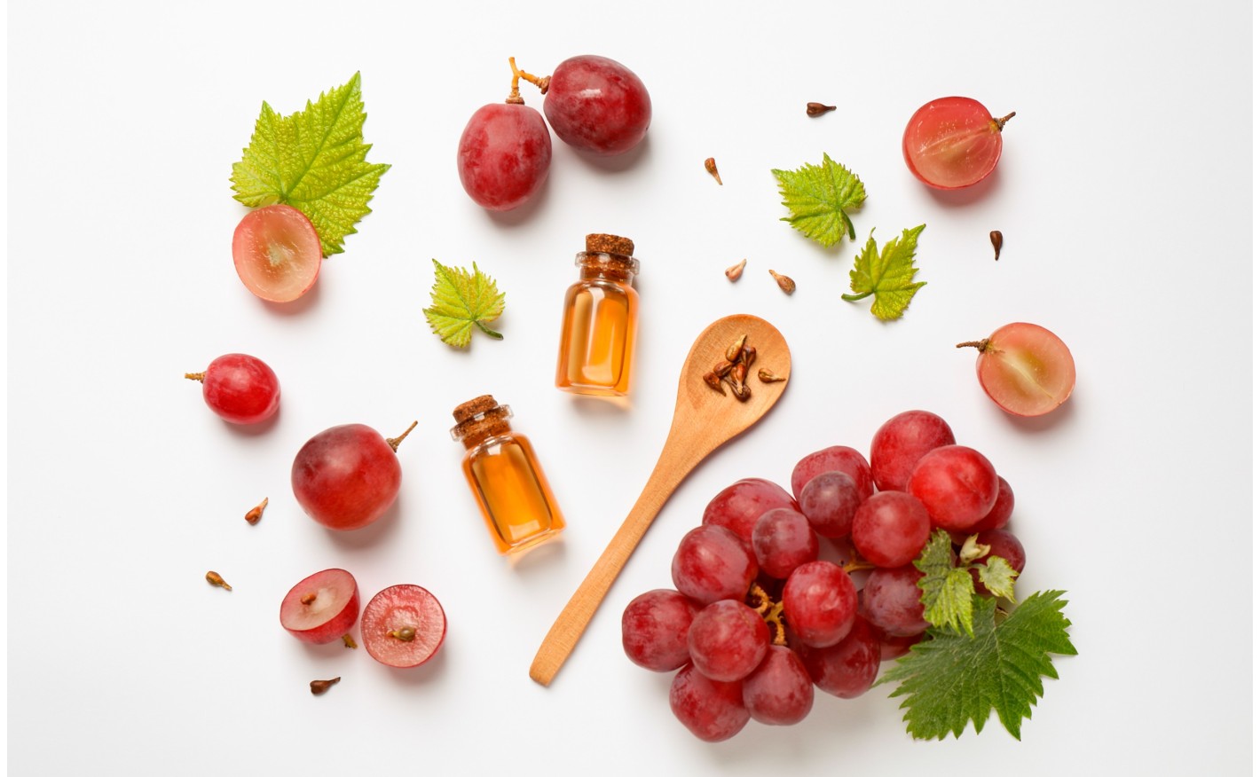 Propiedades cosméticas de la uva: aceite de pepitas y mucho más